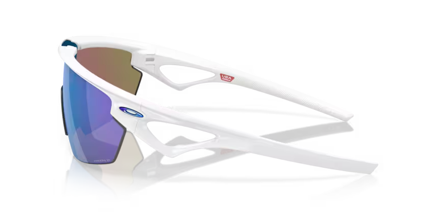 Oakley Sunglasses SPHAERA Matte White / Prizm Sapphire Polarized OO9403-02