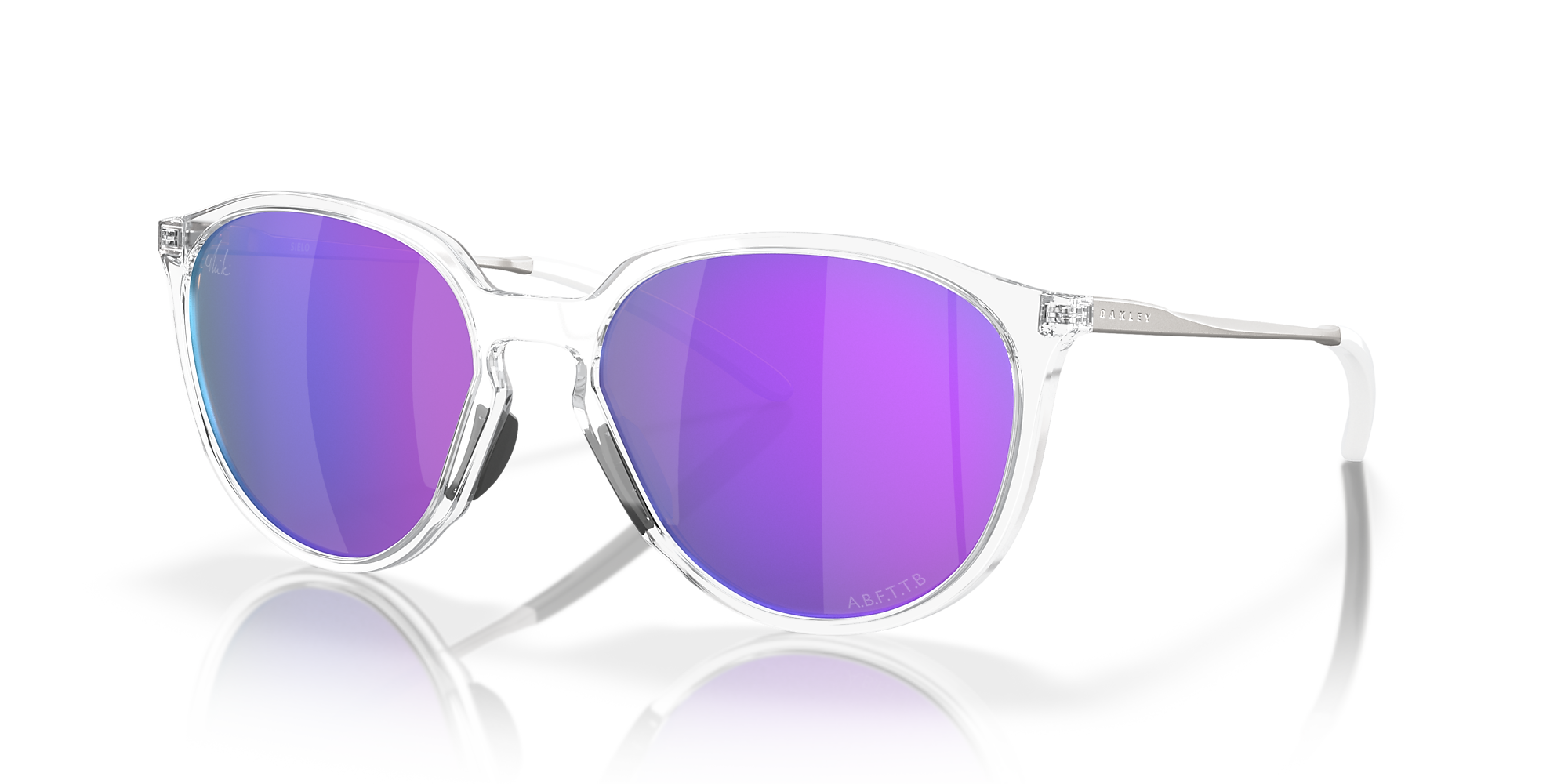 Oakley Okulary przeciwsłoneczne SIELO Mikaela Shiffrin Signature Series Sielo Polished Chrome/Prizm Violet OO9288-07