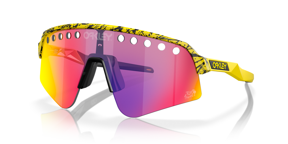 Oakley Okulary przeciwsłoneczne SUTRO LITE SWEEP Tdf Splatter / Prizm Road OO9465-18