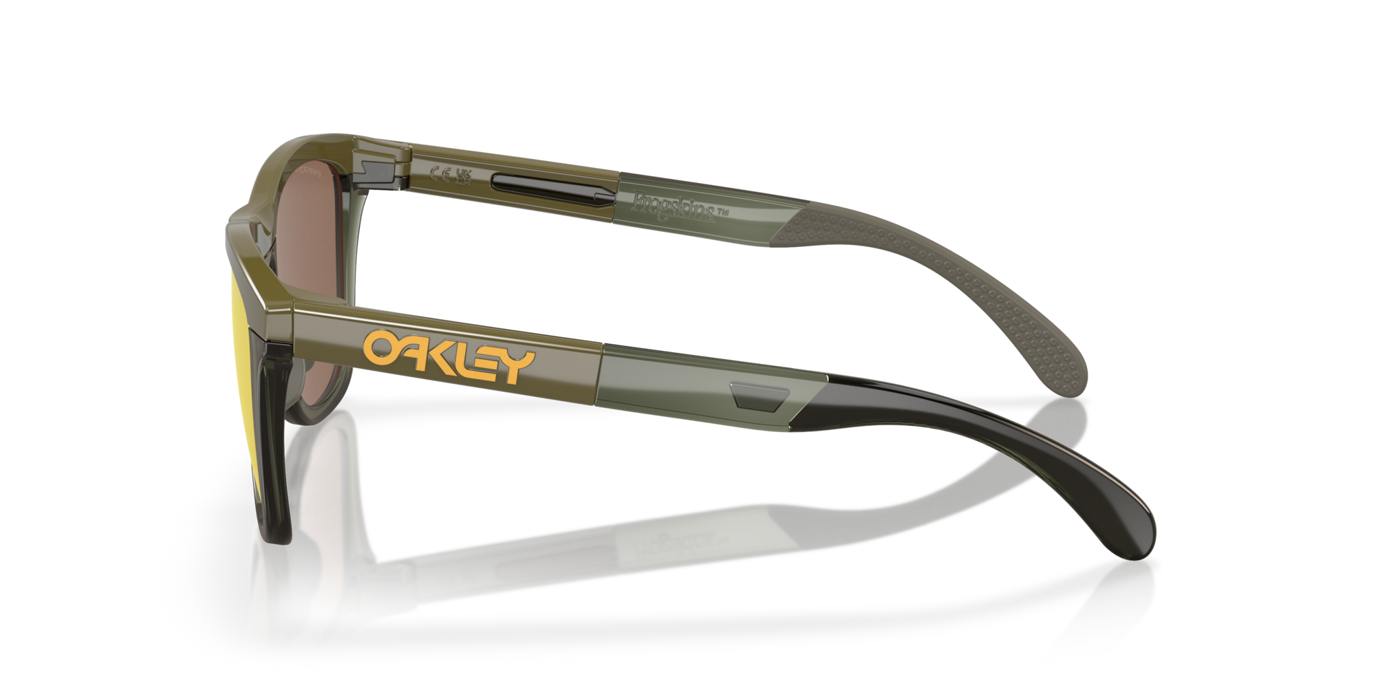 Oakley Okulary przeciwsłoneczne FROGSKINS RANGE Dark Brush/Prizm 24k Polarized OO9284-08
