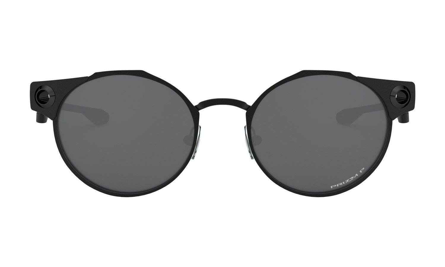 Oakley Sunglasses DEADBOLT Satin Black/Prizm Black Polarized OO6046-03