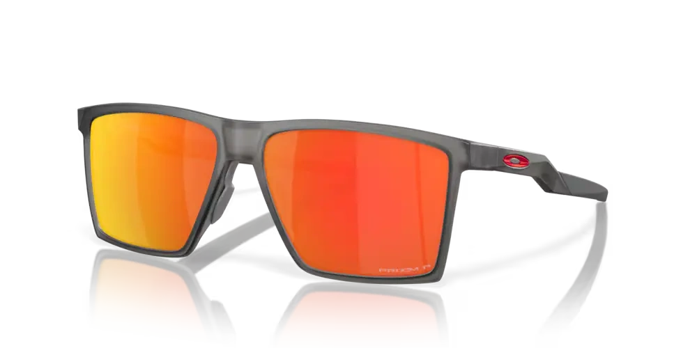Oakley Sunglasses FUTURITY SUN Satin Grey Smoke / Prizm Ruby Polarized OO9482-04