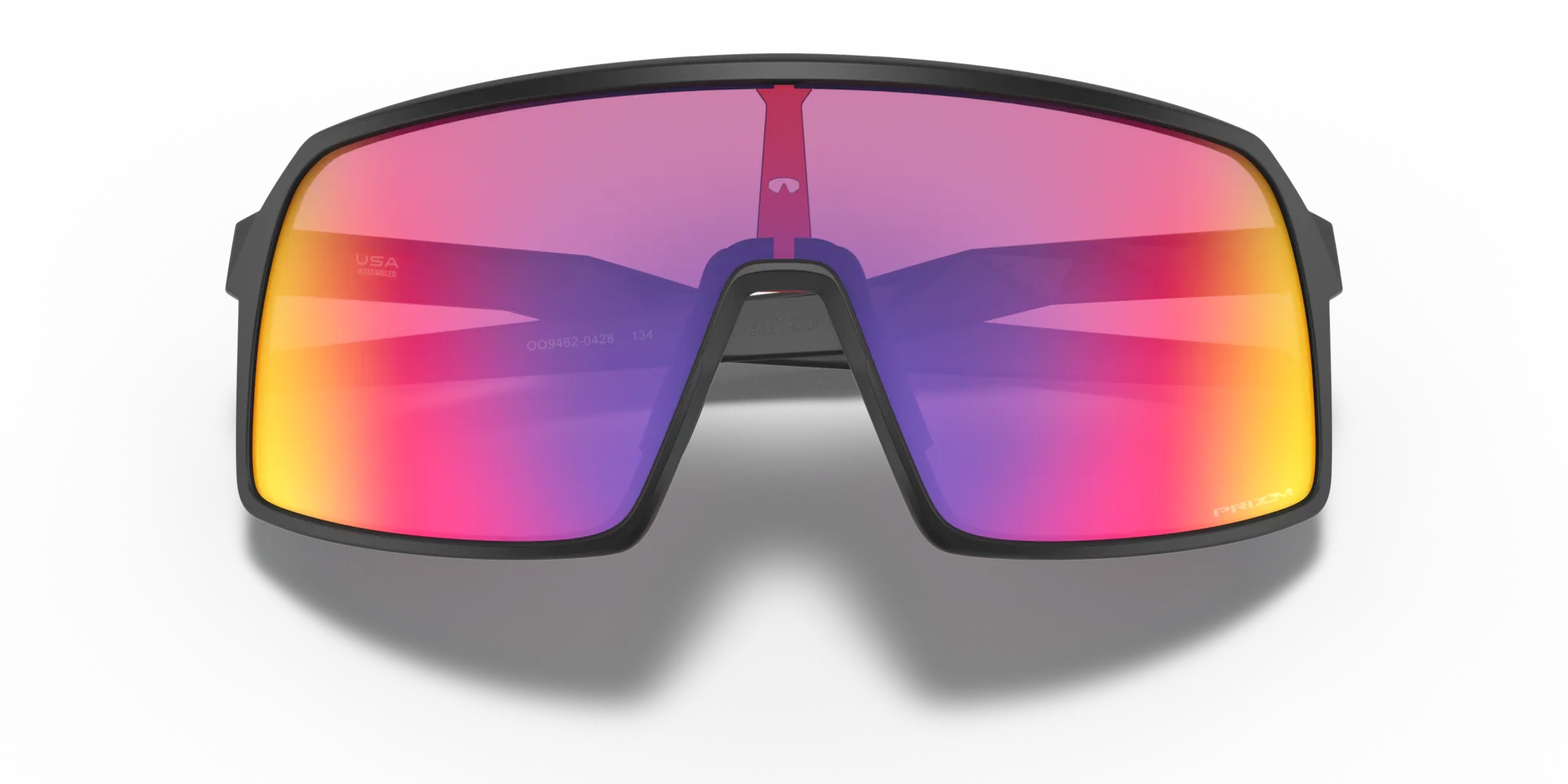 Oakley Okulary przeciwsłoneczne SUTRO S Matte Black/Prizm Road OO9462-04