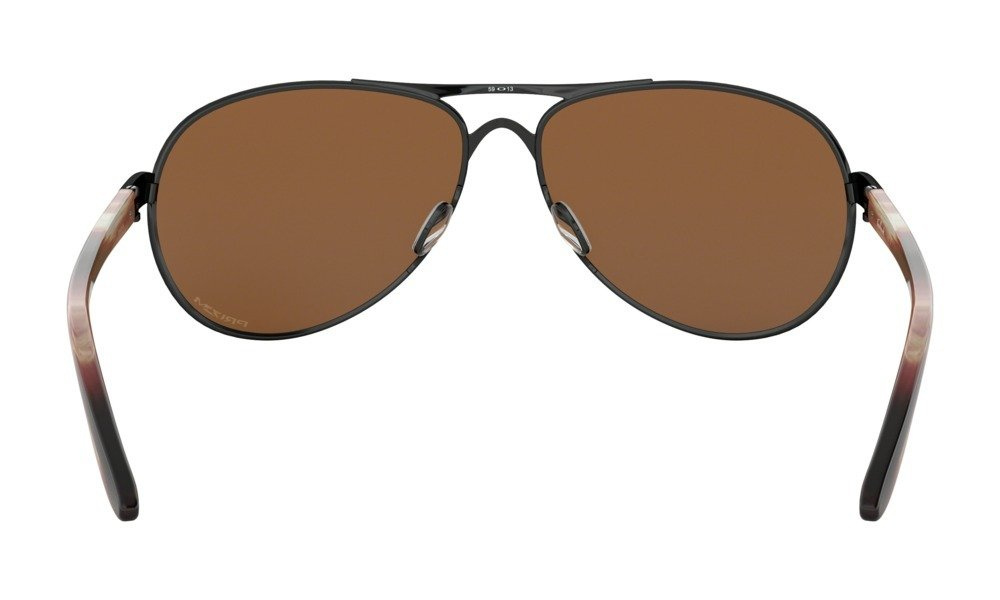 Oakley Sunglasses FEEDBACK Polished Black/Prizm Tungsten OO4079-36