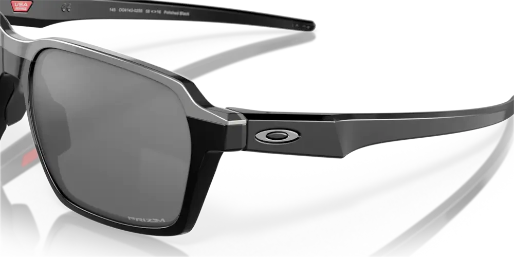 Oakley Sunglasses PARLAY Polished Black/Prizm Black OO4143-02