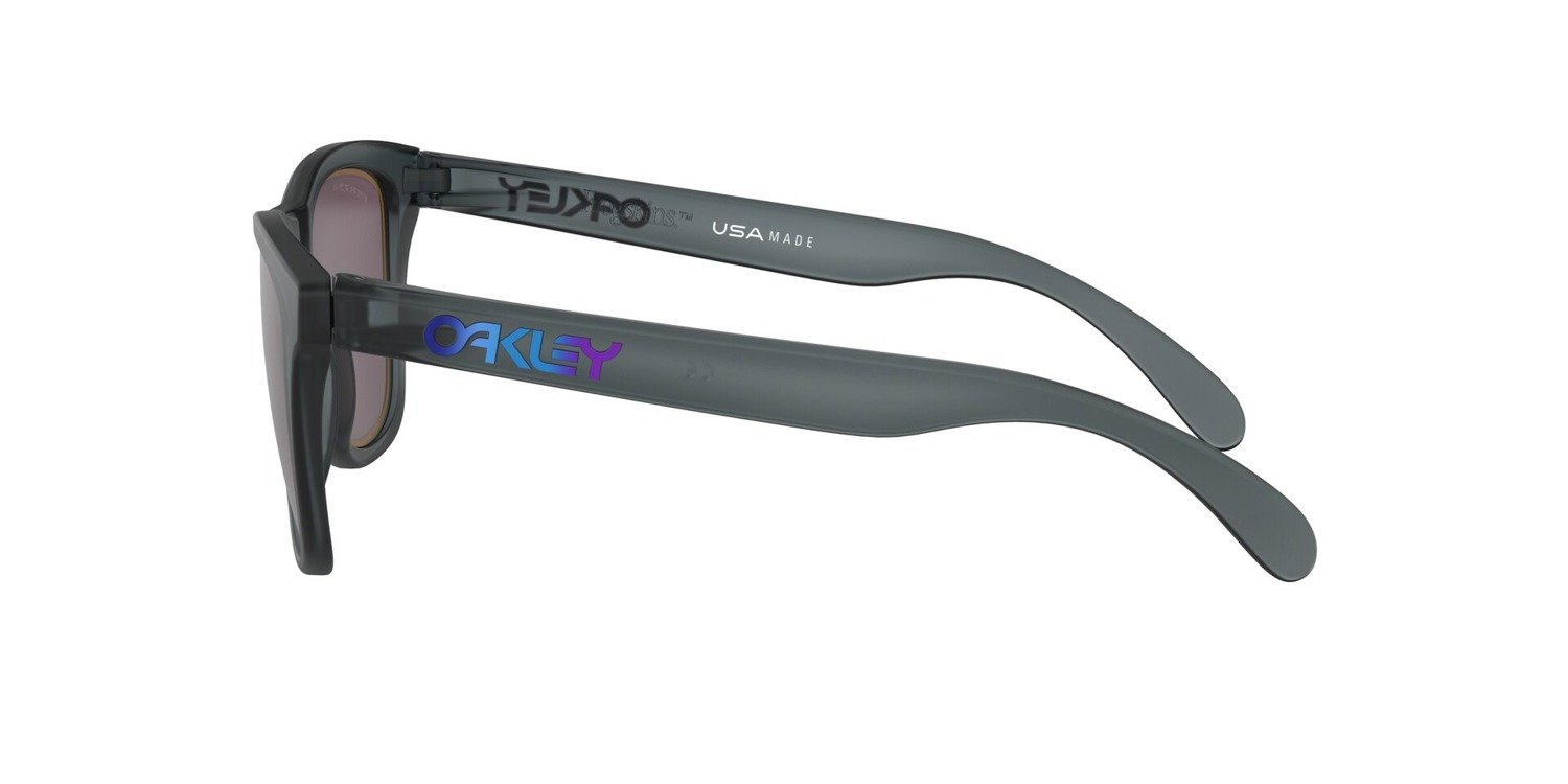 Oakley Okulary przeciwsłoneczne FROGSKINS Matte Crystal Black/Prizm Grey Sapphire Alt Iridiu OO9013-E3