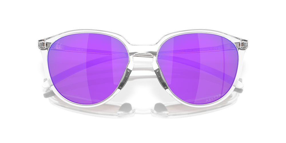 Oakley Okulary przeciwsłoneczne SIELO Mikaela Shiffrin Signature Series Sielo Polished Chrome/Prizm Violet OO9288-07