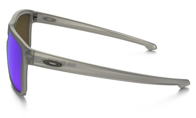Oakley Sunglasses SLIVER XL Matte Gray / Sapphire Iridium Polarized OO9341-03
