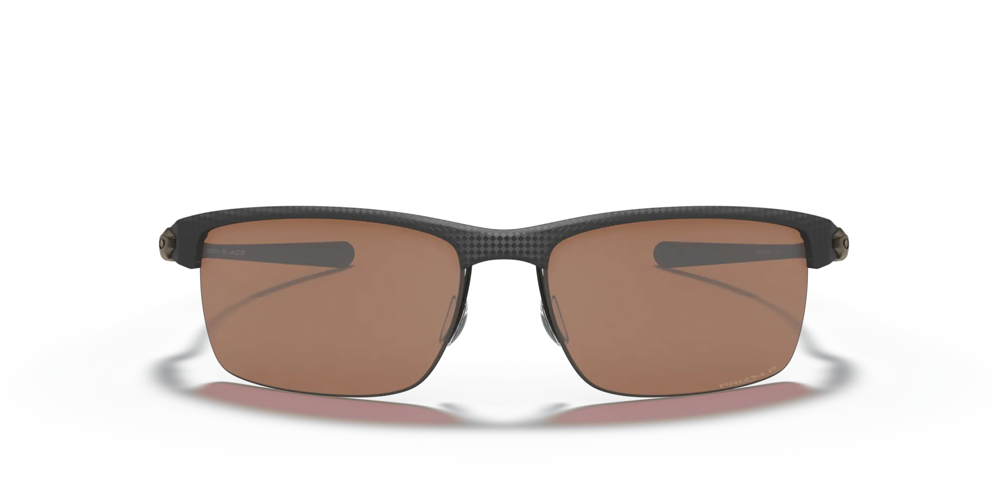 Oakley Okulary przeciwsłoneczne CARBON BLADE Matte Carbon Fiber/Prizm Tungsten Polarized OO9174-10