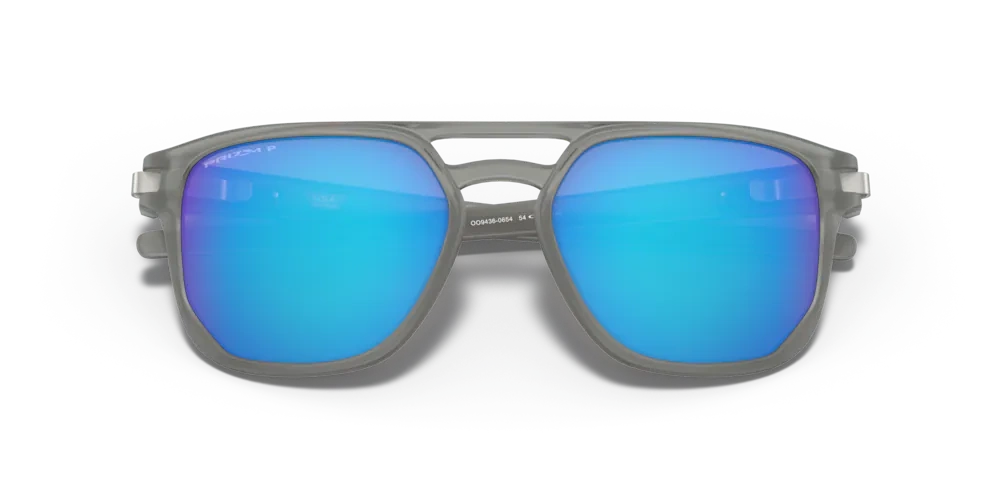 Oakley Okulary przeciwsłoneczne LATCH BETA Matte Grey Ink/Prizm Sapphire Polarized OO9436-06