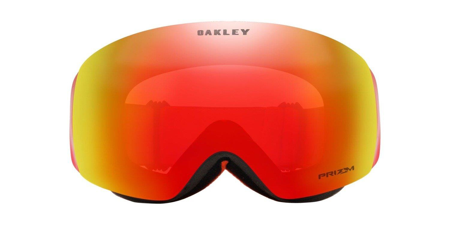 Oakley Goggles FLIGHT DECK M Dark Brush Orange / Prizm Snow Torch Iridium OO7064-76
