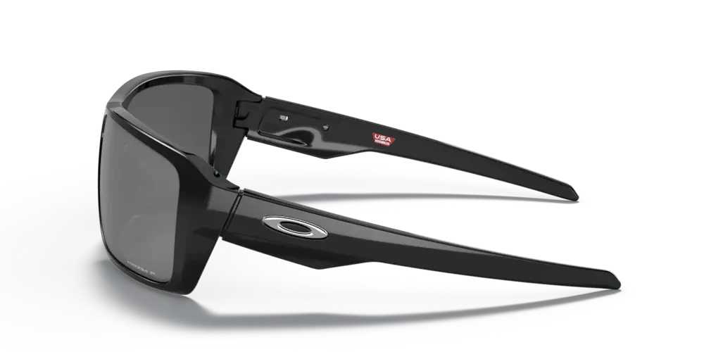 Oakley Okulary przeciwsłoneczne DOUBLE EDGE Polished Black / Prizm Black Polarized OO9380-08