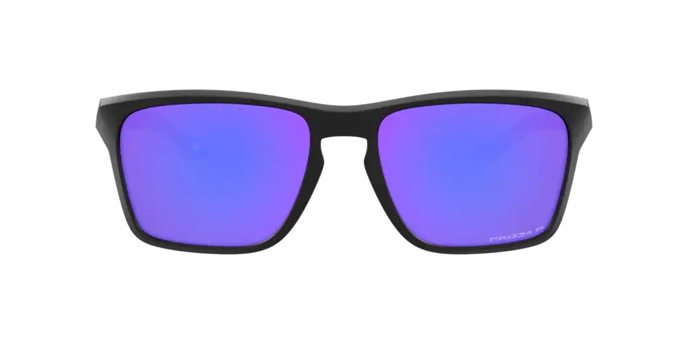Oakley Okulary przeciwsłoneczne SYLAS Matte Black/Prizm Violet OO9448-10