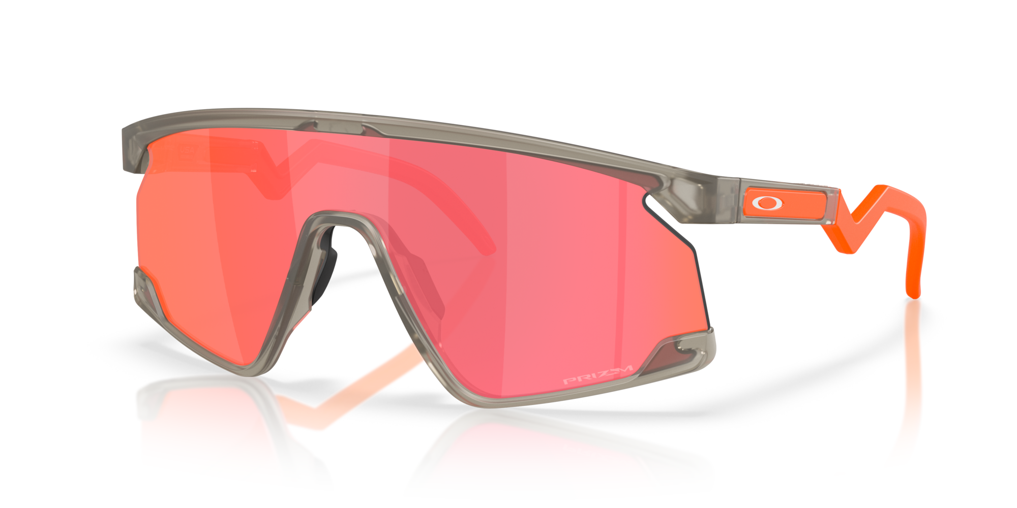 Oakley Okulary przeciwsłoneczne BXTR Matte Grey Ink/Prizm Trail Torch OO9280-14