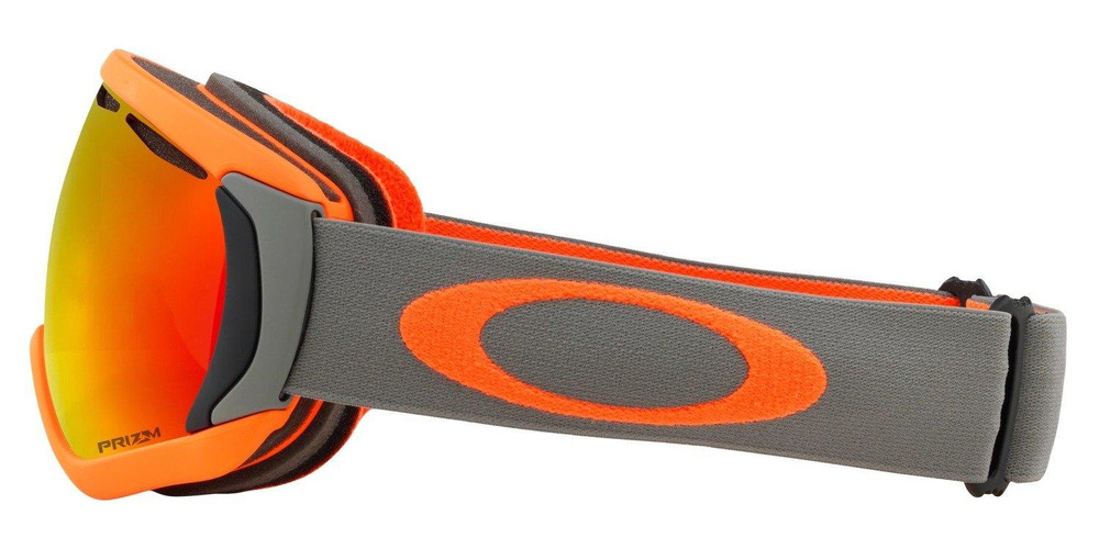 Oakley Goggles Canopy Orange Dark Brush / Prizm Snow Torch Iridium OO7047-85