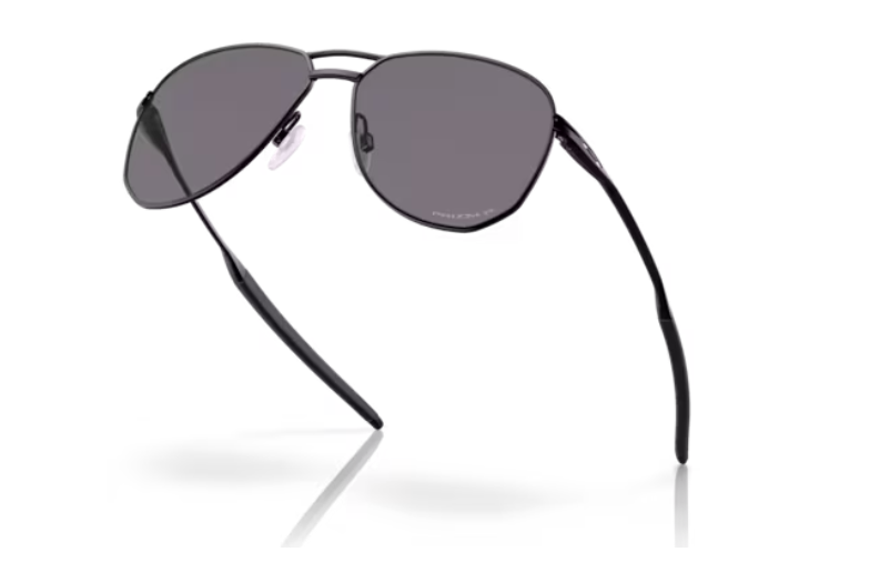 Oakley Sunglasses polarized Satin Black, Prizm Grey Polarized OO6050-01
