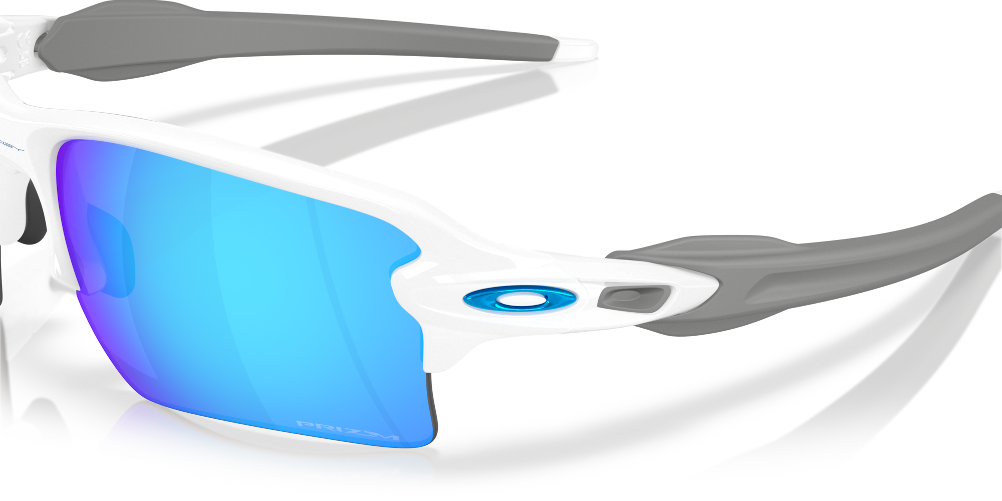 Oakley Okulary przeciwsłoneczne FLAK 2.0 XXL Polished White / Prizm Sapphire OO9488-02