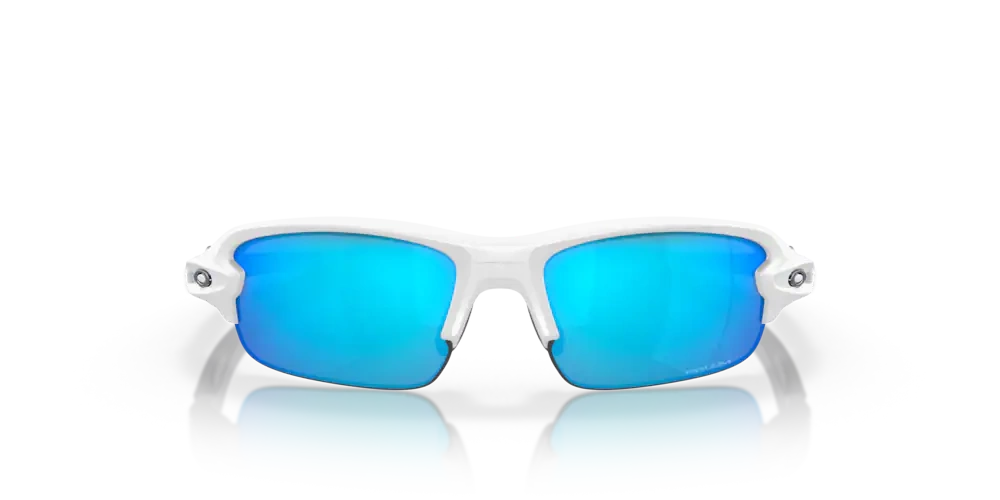 Oakley Sunglasses Junior FLAK XXS Matte White, Prizm Sapphire OJ9008-07