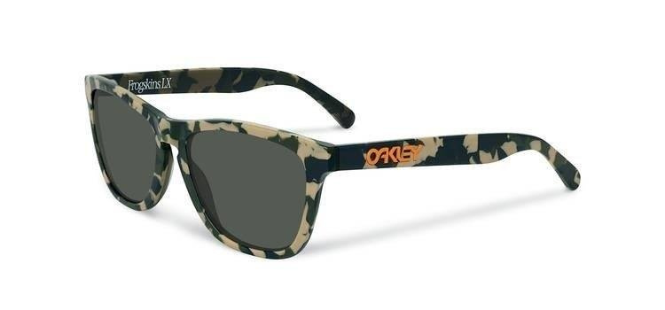Oakley Sunglasses ERIC KOSTON SIGNATURE SERIES Frogskins LX Matte Camo/Dark Grey OO2043-12