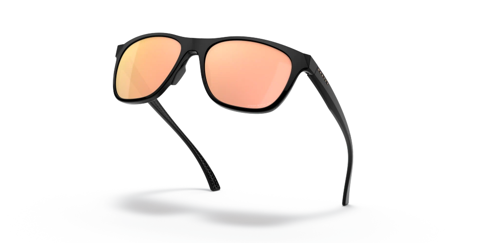 Oakley Okulary przeciwsłoneczne LEADLINE Polished Black/Prizm Rose Gold Polarized OO9473-02