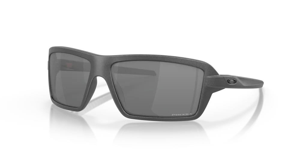 Oakley Okulary przeciwsłoneczne CABLES Steel, Prizm Black OO9129-03