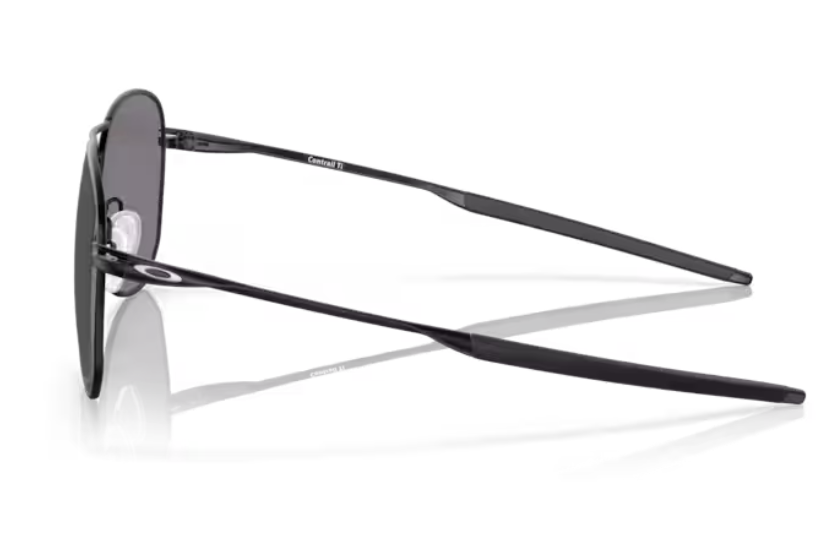 Oakley Sunglasses polarized Satin Black, Prizm Grey Polarized OO6050-01