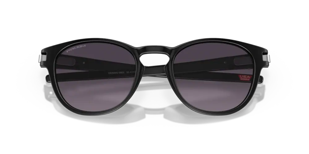 Oakley Sunglasses LATCH Matte Black, Prizm Grey Gradient OO9265-59