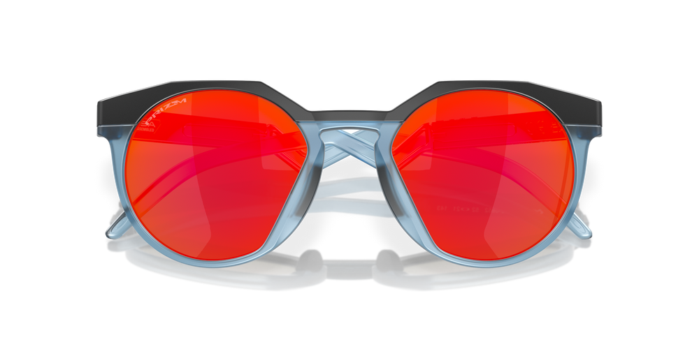 Oakley Sunglasses HSTN Community Collection Matte Black/Prizm Ruby OO9242-08