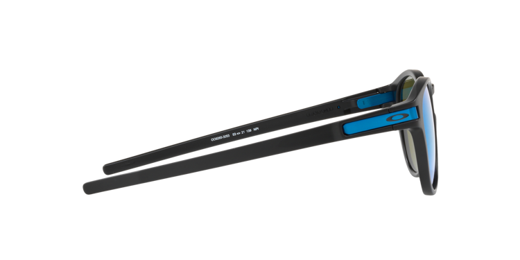 Oakley Sunglasses LATCH Matte Black / Prizm Sapphire OO9265-30