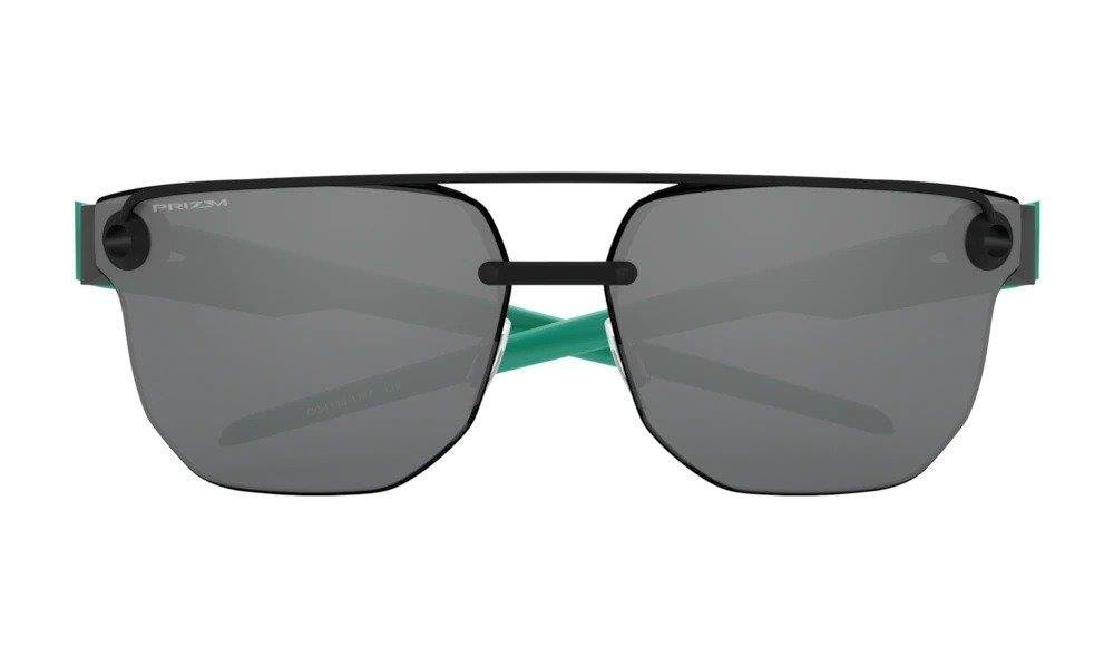 Oakley Okulary przeciwsłoneczne CHRYSTL Matte Black/Prizm Black OO4136-11