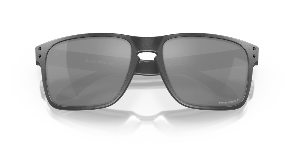 Oakley Sunglasses HOLBROOK XL Steel, Prizm Black Polarized OO9417-30