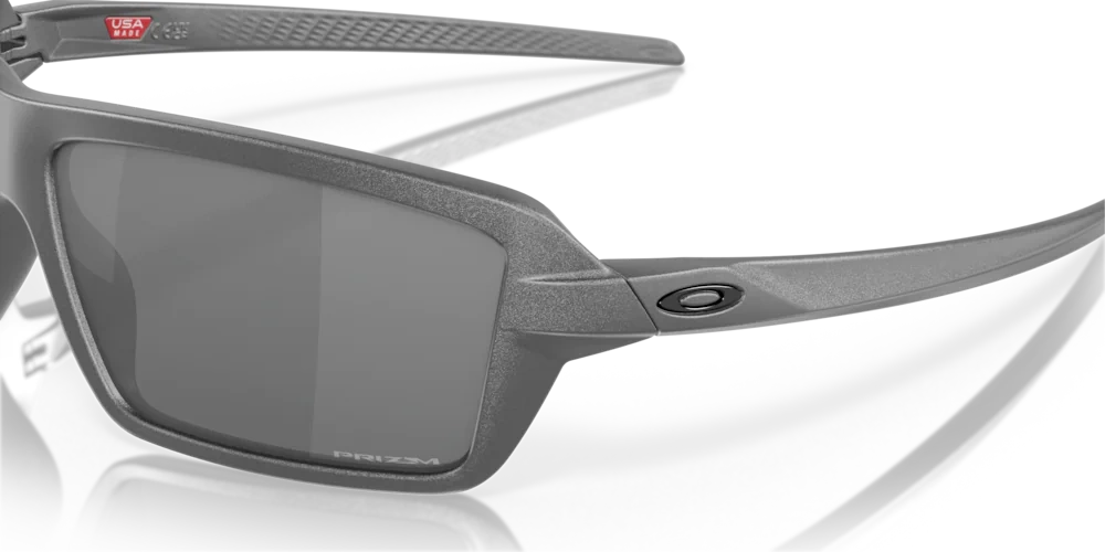 Oakley Sunglasses CABLES Steel, Prizm Black OO9129-03