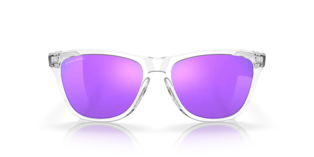 Oakley Okulary przeciwsłoneczne FROGSKINS Polished Clear/Prizm Violet OO9013-H7