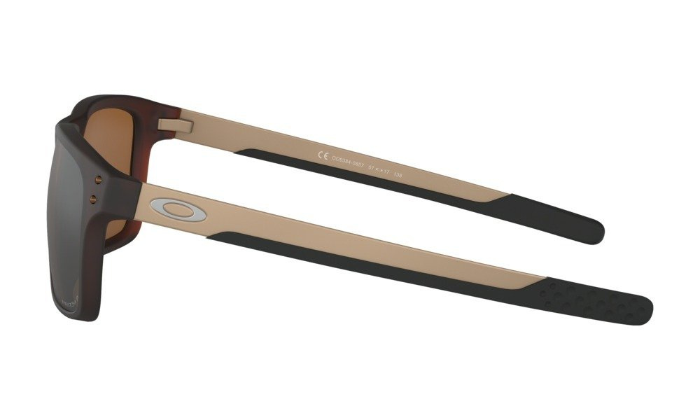 Oakley Sunglasses HOLBROOK MIX Matte Rootbeer/Prizm Tungsten Polarized OO9384-08