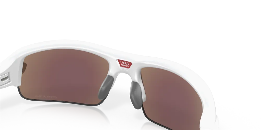 Oakley Sunglasses Junior FLAK XXS Matte White, Prizm Sapphire OJ9008-07
