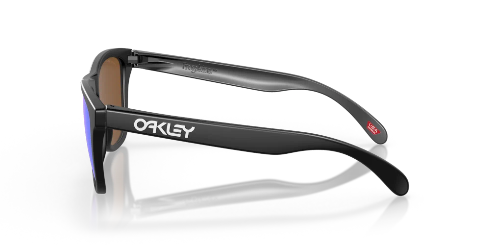 Oakley Okulary przeciwsłoneczne FROGSKINS Matte Black/Prizm Violet OO9013-H6