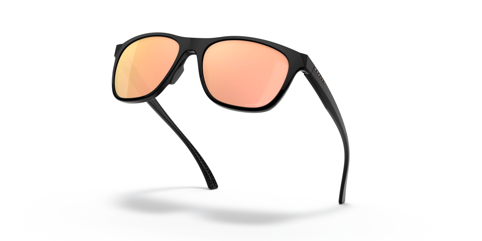Oakley Okulary przeciwsłoneczne LEADLINE Polished Black/Prizm Rose Gold Polarized OO9473-02