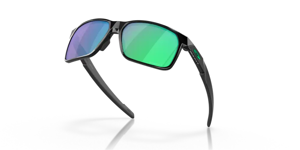 Oakley Okulary przeciwsłoneczne PORTAL X Polished Black/Prizm Jade OO9460-18