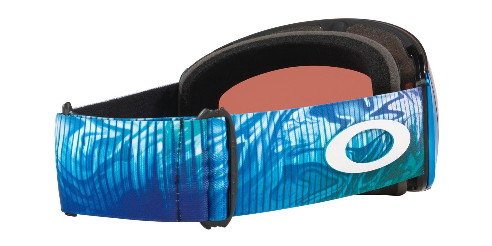 OAKLEY Goggles Snow FLIGHT DECK L Abstract Blue/Prizm Snow Jade Iridium OO7050-B4
