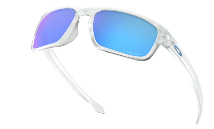 Oakley Sunglasses SLIVER STEALTH Matte Clear/Prizm Sapphire OO9408-04