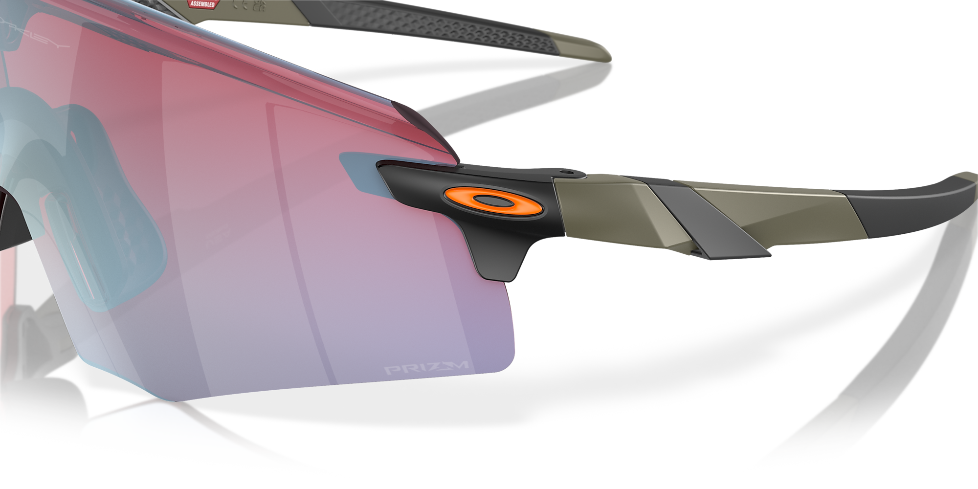 Oakley Okulary przeciwsłoneczne ENCODER Matte Moss Green/Prizm Snow Sapphire OO9471-23