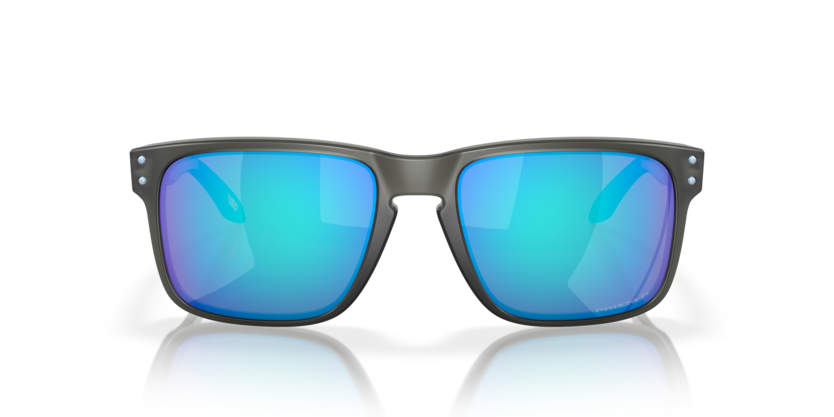 Oakley Sunglasses HOLBROOK Matte grey smoke/Prizm sapphire polarized OO9102-X5