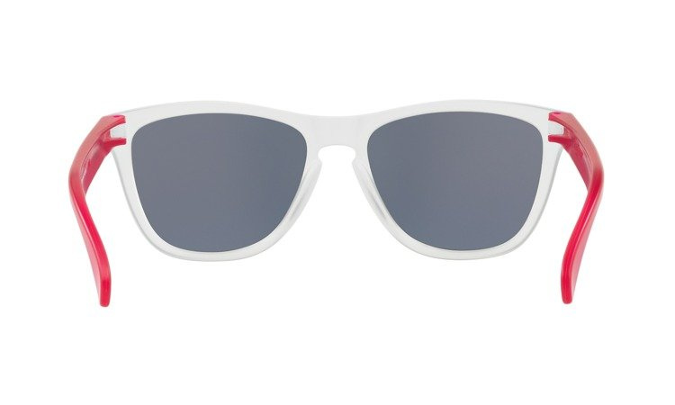 Oakley Okulary FROGSKINS Matte Clear / Torch Iridium OO9013-B3