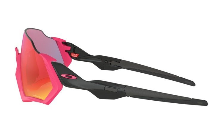 Oakley Okulary Przeciwsłoneczne FLIGHT JACKET Neon Pink/Prizm Road OO9401-06