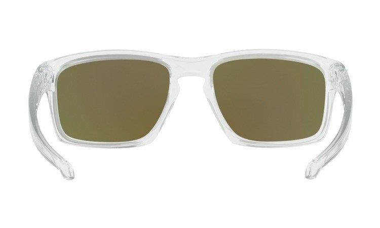 Oakley Okulary przeciwsłoneczne SLIVER Polished Clear/ Prizm Sapphire OO9262-47