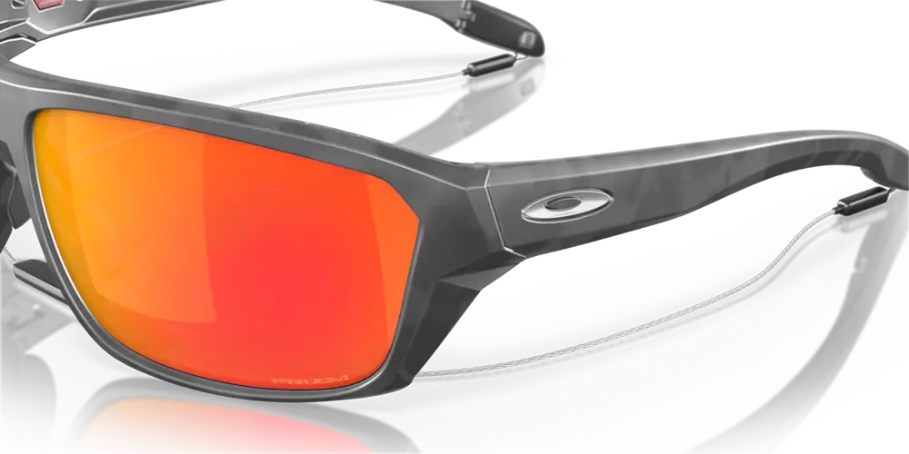 Oakley Okulary przeciwsłoneczne SPLIT SHOT Matte Black Camo, Prizm Ruby OO9416-32