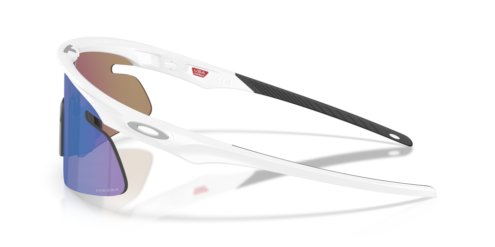 Oakley Okulary przeciwsłoneczne RSLV LITE Matte White / Prizm Sapphire OO9527D-04