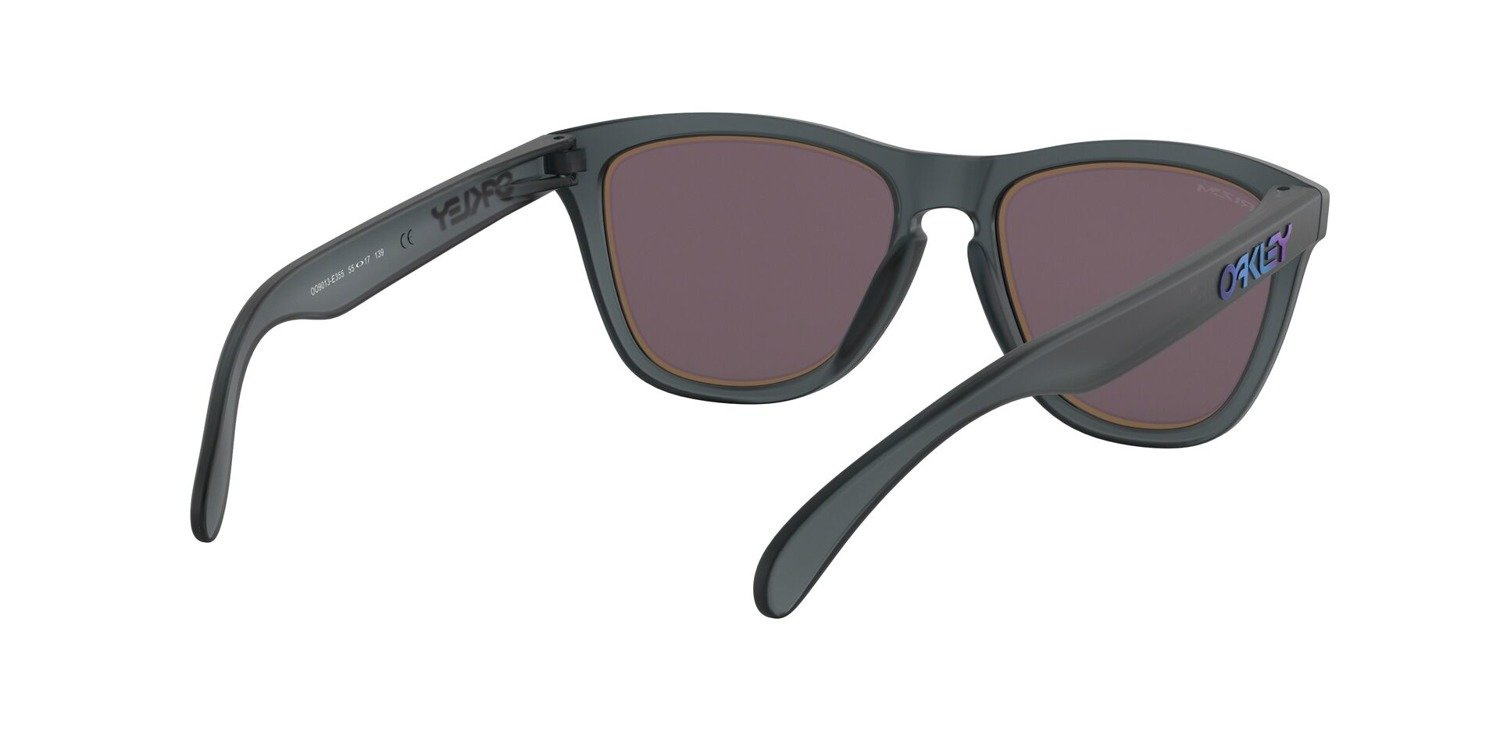 Oakley Sunglasses FROGSKINS Matte Crystal Black/Prizm Grey Sapphire Alt Iridiu OO9013-E3