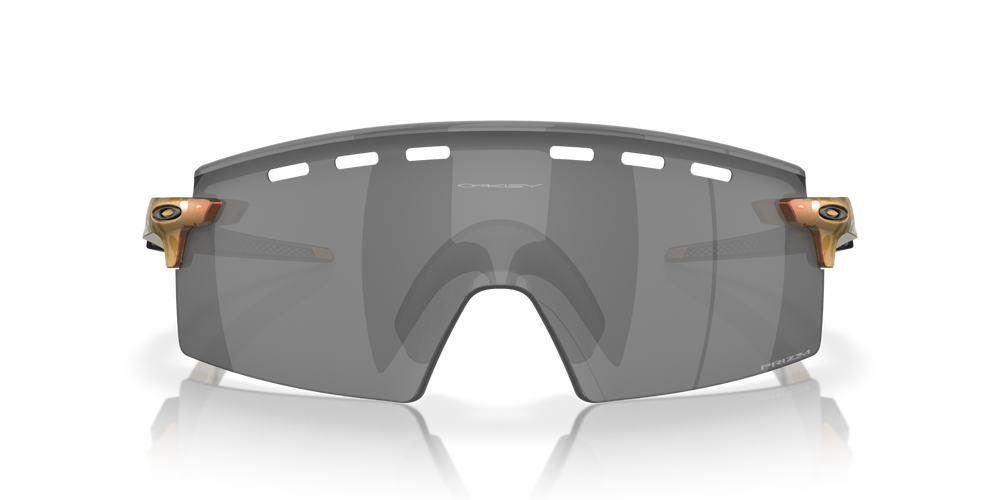 Oakley Okulary przeciwsłoneczne ENCODER STRIKE VENTED Community Collection Matte Red/Gold Colorshift/Prizm Black OO9235-12