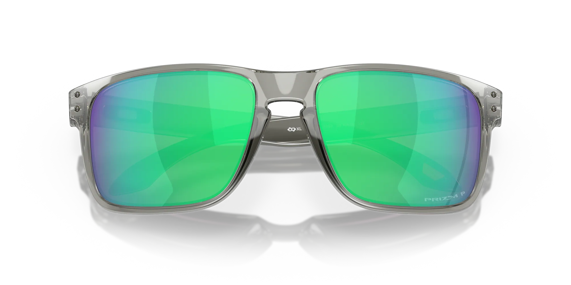 Oakley Okulary przeciwsłoneczne HOLBROOK XL Grey Ink / Prizm Jade Polarized OO9417-33